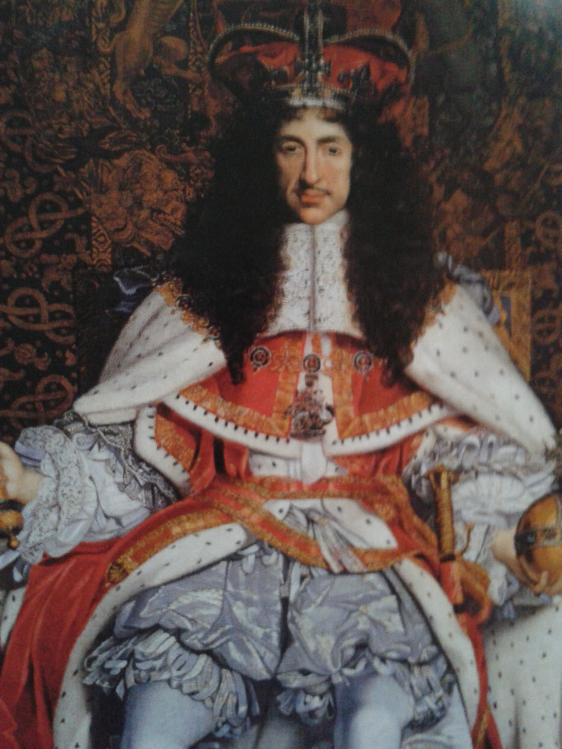 Charles 11 - Who took over from his father Charles 1