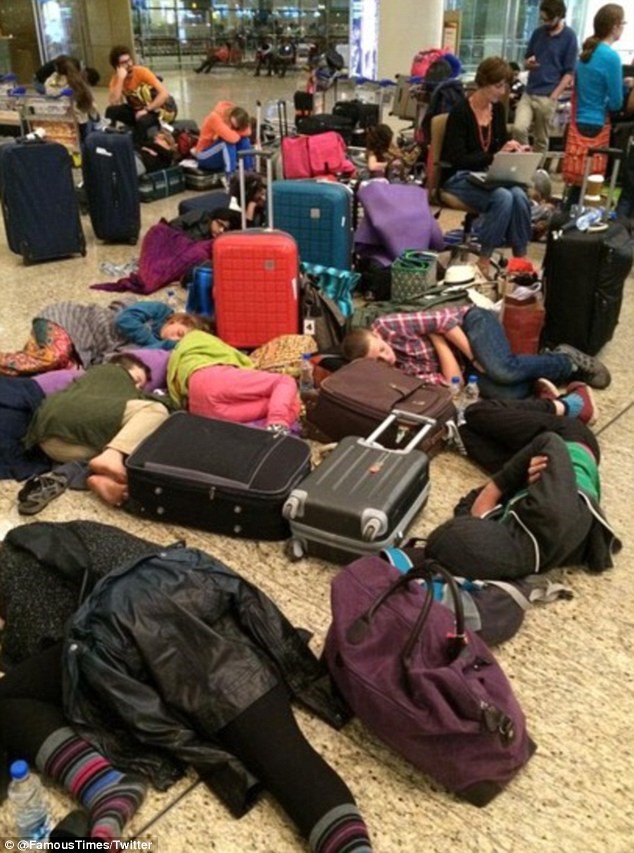 British Airways stranded passenger at Mumbai airport