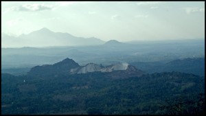 A view of Ambukuthy Hills