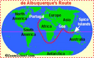 Albuquerque's route