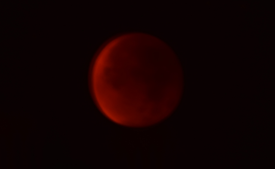 Supermoon eclipse