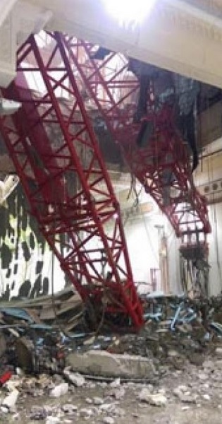 Crane collapse kills 107 at Mecca
