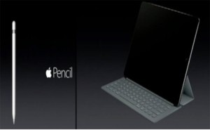 Apple's new stylus and keyboard cover for the larger iPad