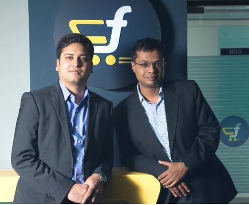Sachin and Binny Bansal flipkart founders