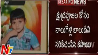 4-year-old boy sacrificed
