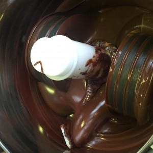 Home made chocolate making machine