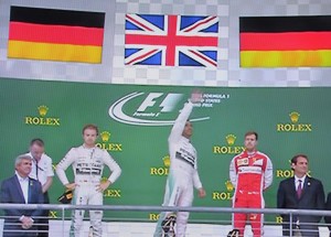 Lewis Hamilton wins US F1 and World F1 Championship