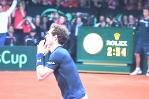 Victorious Andy Murray