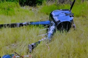 British Helicopter shot down