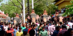 Guruayoor elephant race