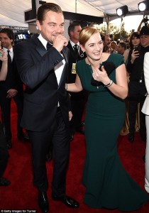 Kate Winslet and Leo Di Caprio