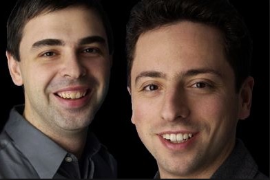 larry Page and Sergey Brin