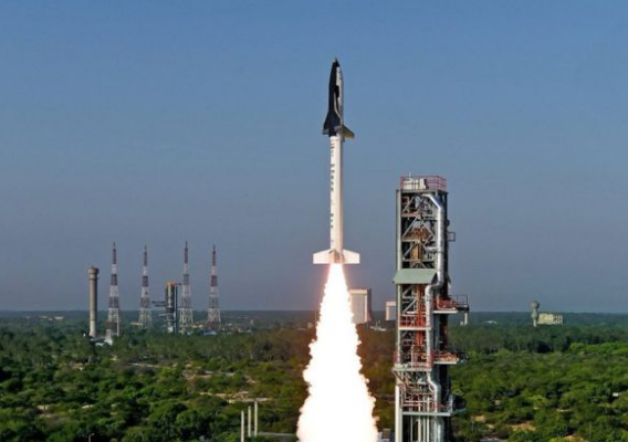 ISRO reusable space shuttle launch