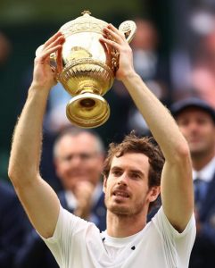 Victorious Andy Murray