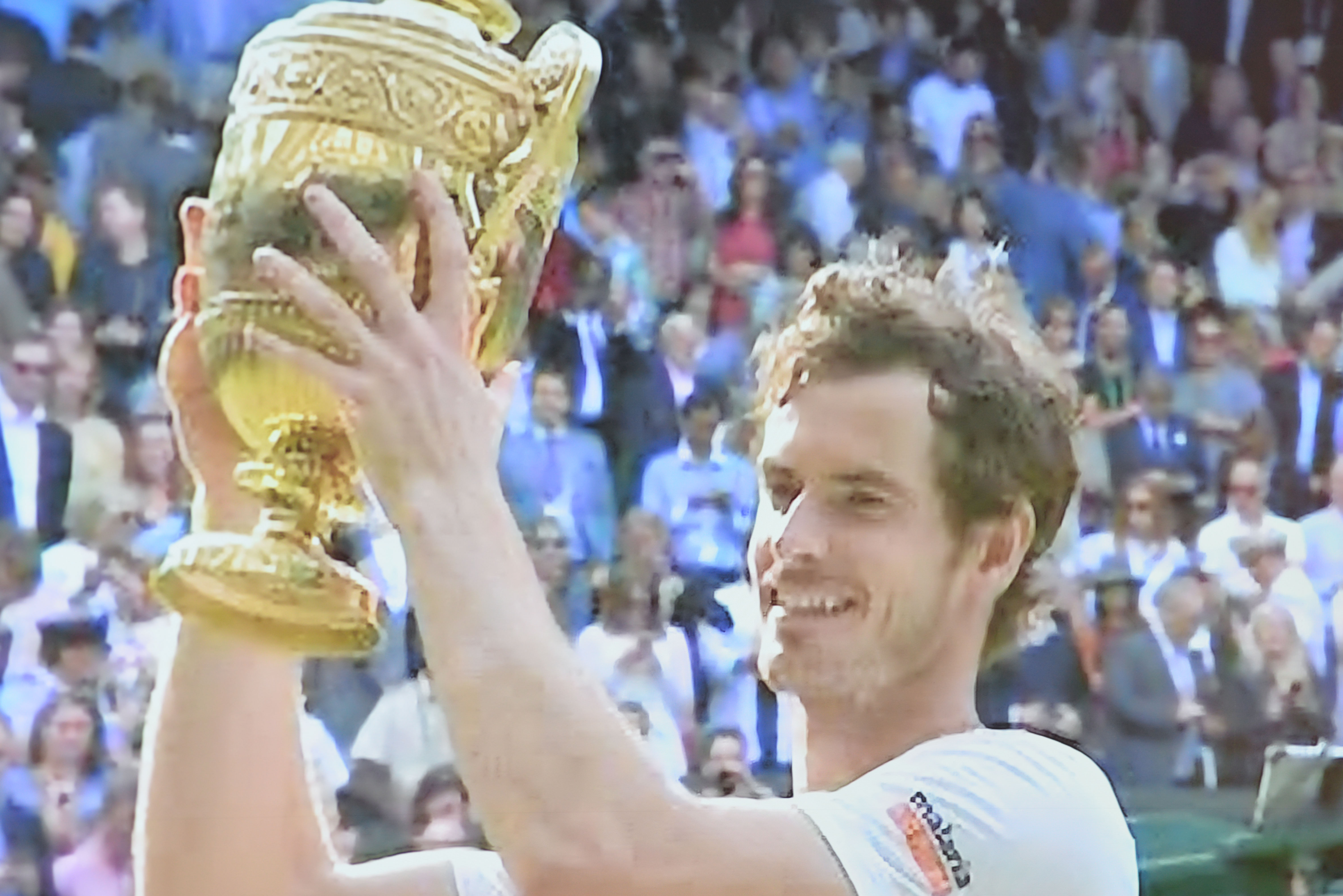 Andy with trophy