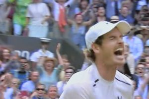 Emotional win for Andy