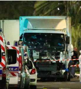Terrorist lorry which killed 84