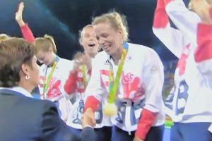 Kate's Hockey gold medal