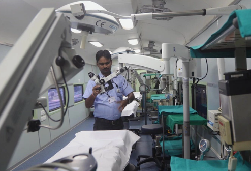 Worlds' first medical train celebrates 25 years