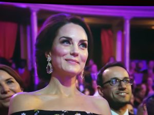 Duthess of Cambrige Kate Middleton at the Baftas.