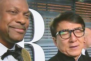 Jackie Chan at the Oscars