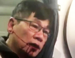  Passenger dragged thrown out of plane