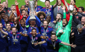 Manchester United wins the Europa League