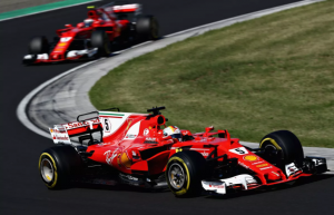 Sebastian Vettel and Kimi Raikkonen one and two in Hungrian Grand Prix