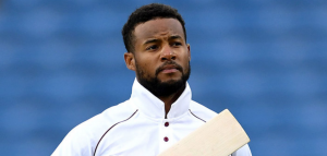 Shai Hope who score back-to-back centuries in the second test