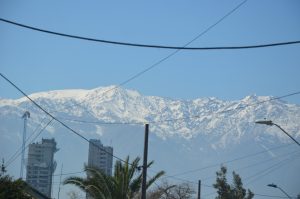 Andes Snow mountain