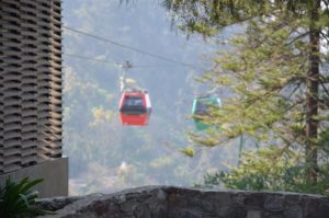 Travel in Gondilas for aerial view of the city