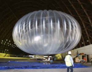 Google's internet-transmitting balloons to the rescue