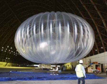 Google's internet-transmitting balloons to the rescue