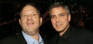 Weinstein with George Clooney