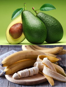 Avocado and Banana