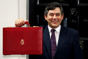 Longest serving Chancellor Gordon Brown