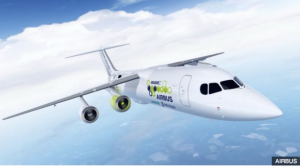 Airbus Hybrid electric plane