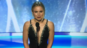 Kristen Bell took the stage as the first-ever host of Screen Actors Guild Awards