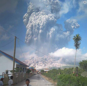 Magical Volcano eruption