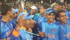 Victorious Indian U-19 cricket team