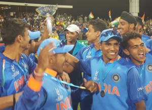 Victorious Indian U-19 cricket team