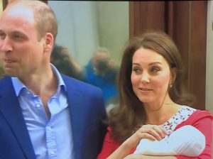 Duke and Duchess show off their new son