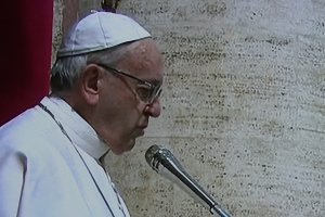 Pope Francis at Basillica