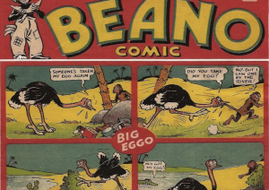 Beano's comic first published in June 1938
