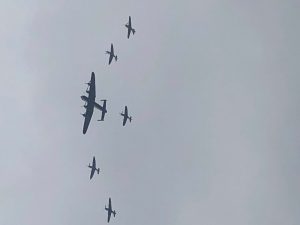 Spectacular flypast marking RAF 100 years Pic R Nair