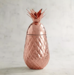 Pineapple cocktail shaker