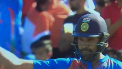 Rohit's unbeaten century