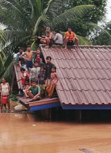 Dam collapses in southern Laos