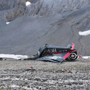 Junkers JU-52 crashed in the Piz Segnas