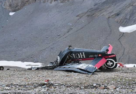 Junkers JU-52 crashed in the Piz Segnas